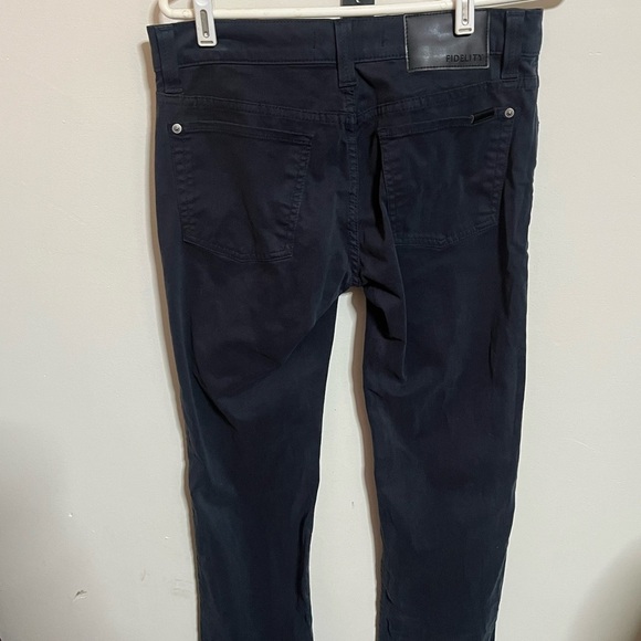 Fidelity Denim Blue Pants Sz 11/30 - Picture 5 of 11